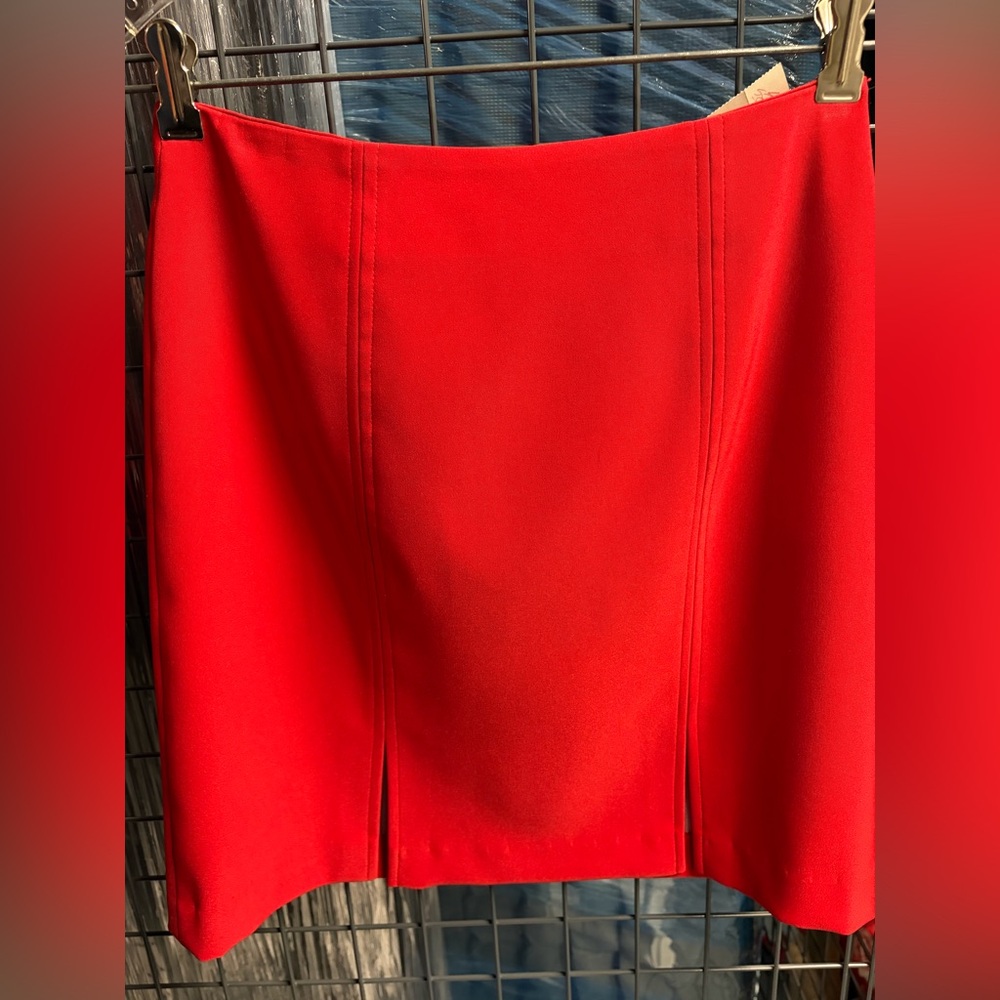 Brand new size 4 red skirt by Cache